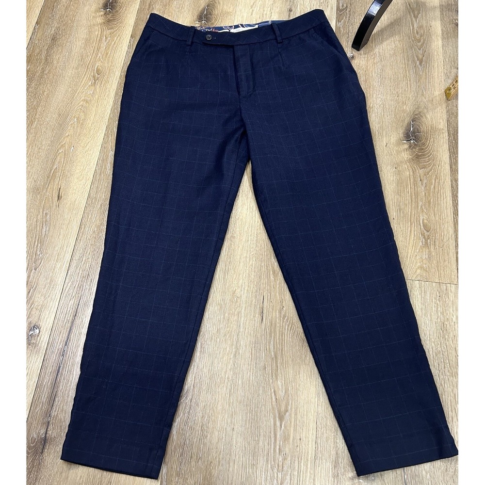 PETER MILLAR, Women's Navy Blue Pant. Sz 8.‎ Wool